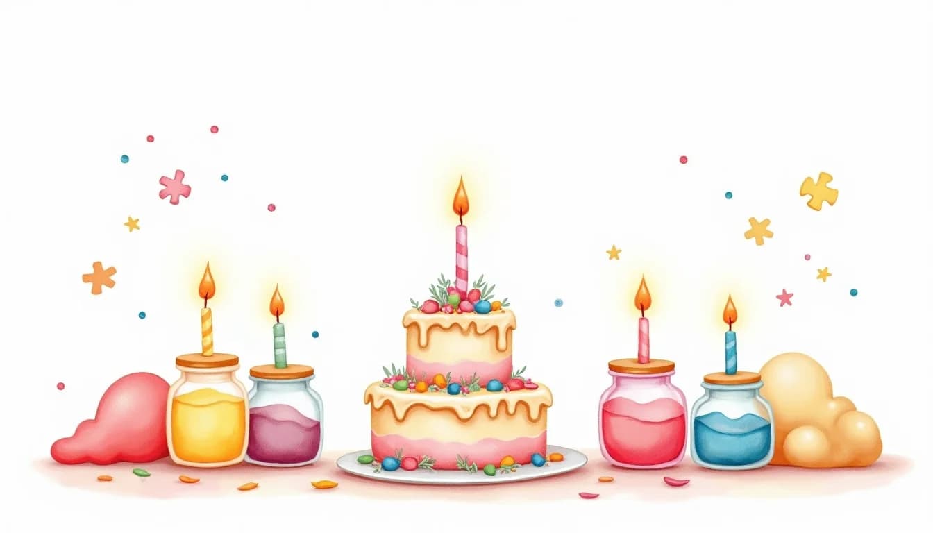 Barnkalas för 3-åringar illustration