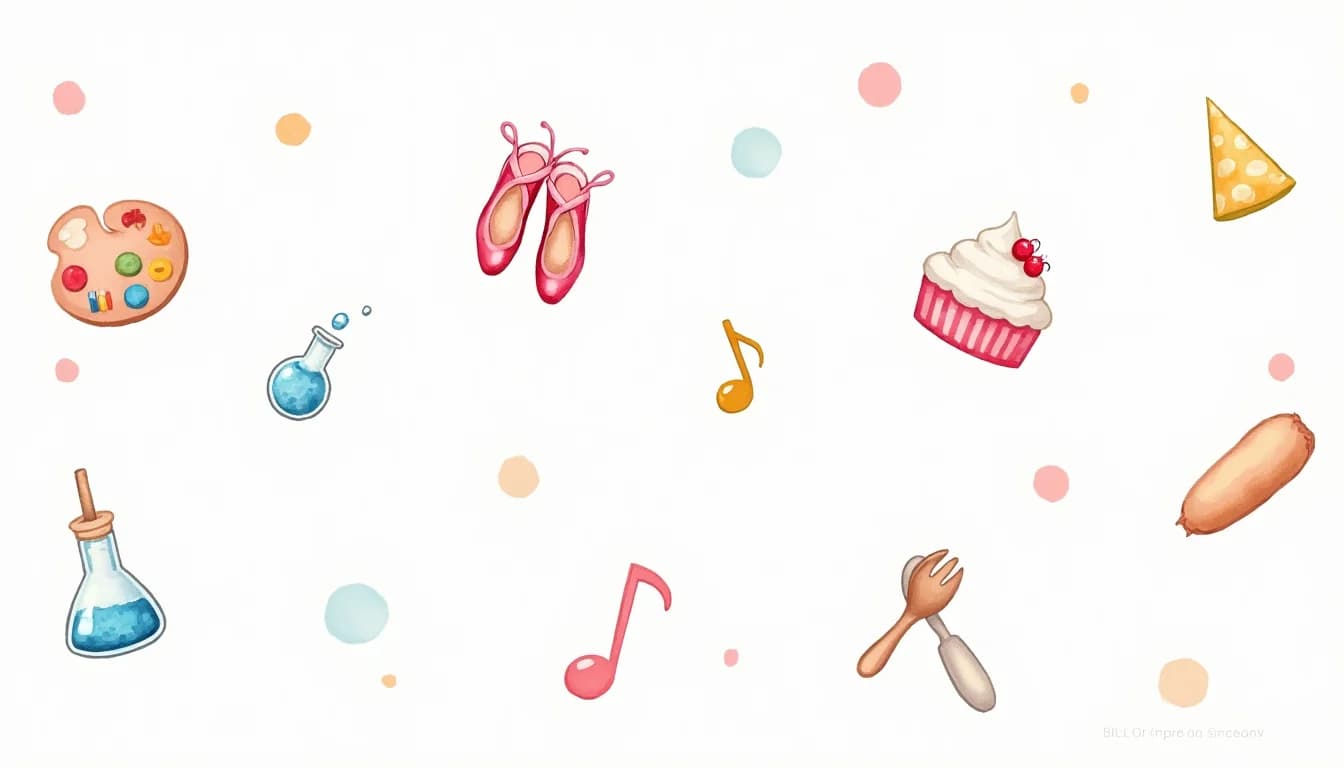 Kalasaktiviteter med dans, pyssel och experiment