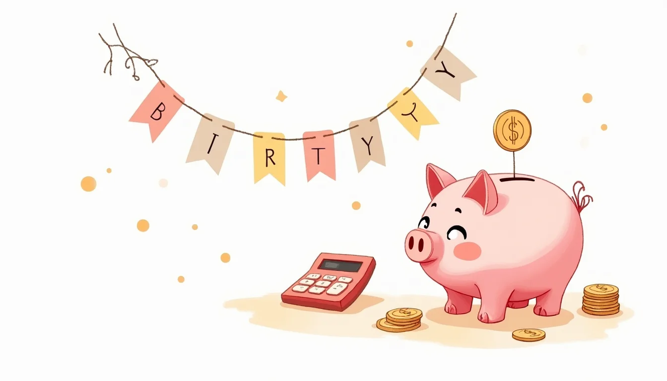 Budgetplanering med spargris och DIY-dekorationer