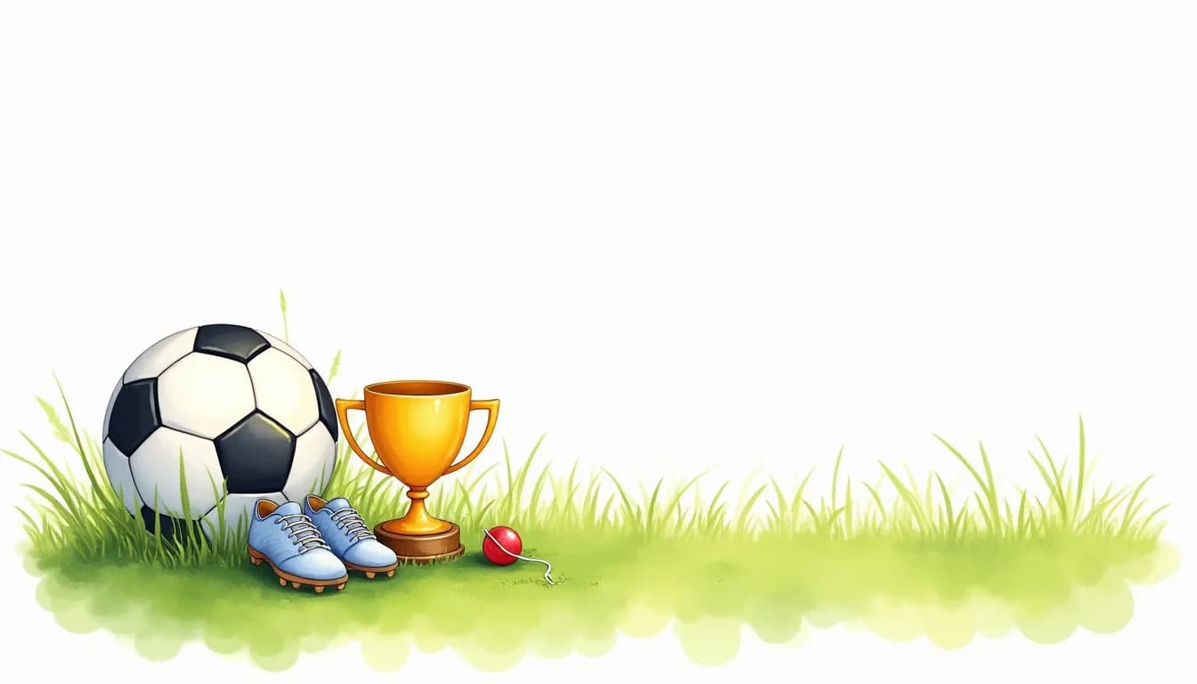 Fotbollkalas illustration